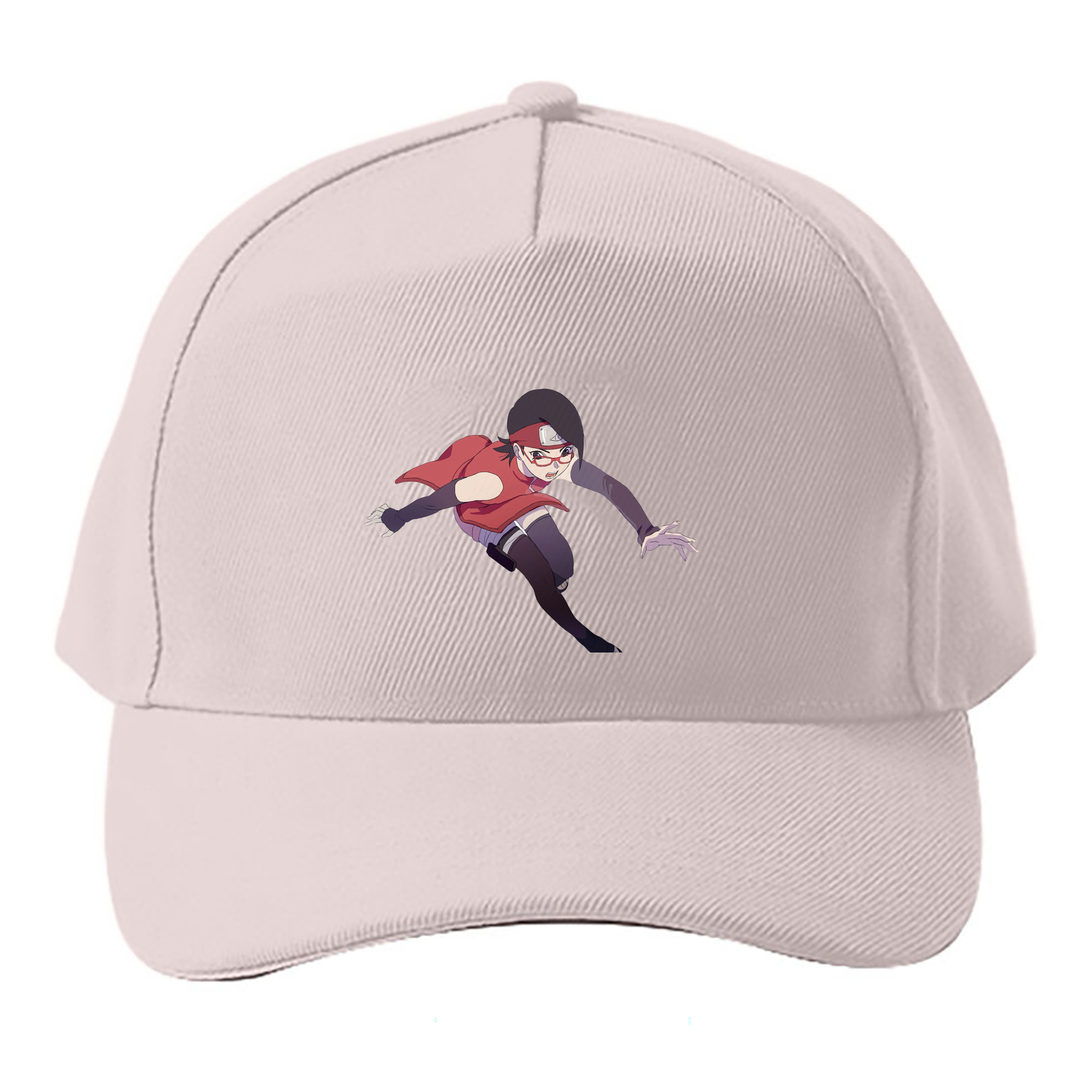 （画像用） NARUTO -ナルト- うちは サラダ Uchiha Sarada ベースボールキャップ 綿100％ 男女兼用 帽子 スポーツ